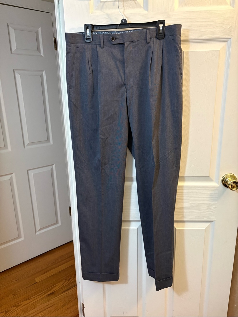 Lauren Ralph Lauren Men's Slate Gray Dress Pants